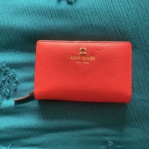 Brand New Red Kate Spade Wallet